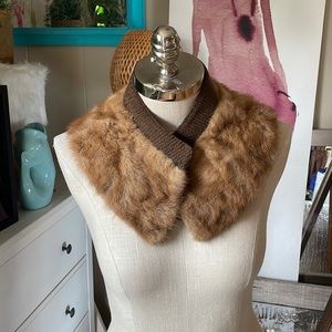 Vintage fur collar